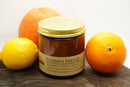 Florida Breeze Soy Wax Candle | 16 oz Double Wick Amber Apothecary Jar Candle Prairie Fire Tallow, Candles, and Lavender 