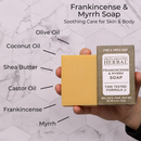 Frankincense & Myrrh Soap - by Ora's Amazing Herbal