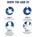 Nivea Men Pure Impact Shower Gel For Body, Face & Hair Body Wash Dista 