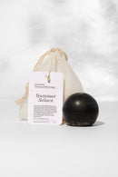 Gardener’s Sphere Soap – Activated Charcoal with Cedar & Lime - by Summer Solace Tallow