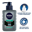 Nivea Men All-In-1 Oil Control Face Wash Face Care Dista 