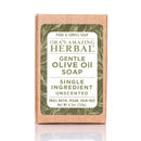 Gentle Olive Oil Soap, Unscented - by Ora's Amazing Herbal