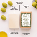 Gentle Olive Oil Soap, Unscented - by Ora's Amazing Herbal