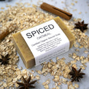 Spiced Oatmeal Bar Soap, Certified Organic Bath Soap Soaplandia Soap Store 