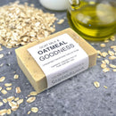 Goat Milk & Oatmeal Bar Soap, Unscented Soaplandia Soap Store 