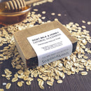 Goat Milk & Honey Oatmeal Goodness Soap, Unscented Bath Soap Soaplandia Soap Store 
