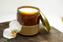 Hawaiian Dream Soy Wax Candle | 16 oz Double Wick Amber Apothecary Jar Candle Prairie Fire Tallow, Candles, and Lavender 