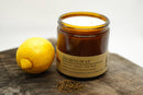 Hemingway Soy Wax Candle | 16 oz Double Wick Amber Apothecary Jar Candle Prairie Fire Tallow, Candles, and Lavender 