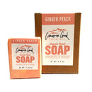 Ginger Peach Organic Bar Soap 5.4oz Bath Soap Cimarron Creek Essentials 