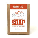 Pumpkin Spice Organic Bar Soap 5.4oz Bath Soap Cimarron Creek Essentials Full Bar 