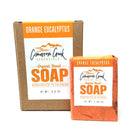Orange Eucalyptus Organic Bar Soap 5.4oz Bath & Body Cimarron Creek Essentials 