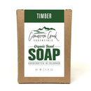 Timber Organic Bar Soap 5.4oz Bath & Body Cimarron Creek Essentials Full Bar 