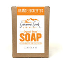 Orange Eucalyptus Organic Bar Soap 5.4oz Bath & Body Cimarron Creek Essentials Full Bar 