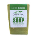 Cactus Blossom Organic Bar Soap 5.4oz Bath Soap Cimarron Creek Essentials Travel Bar 