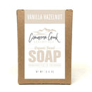 Vanilla Hazelnut Organic Bar Soap 5.4oz Bath Soap Cimarron Creek Essentials Full Bar 
