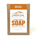 Wassail Organic Bar Soap 5.4oz Bath Soap Cimarron Creek Essentials Full Bar 