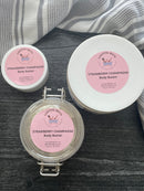STRAWBERRY CHAMPAGNE BODY BUTTER Beard Balms & Butters Lustful Bath, LLC 