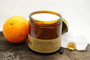 L'Orangerie Soy Wax Candle | 16 oz Double Wick Amber Apothecary Jar Candle Prairie Fire Tallow, Candles, and Lavender 
