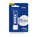Nivea Original Care & Active Care Lip Balm Combo - 24 H melt-in moisture Lip Balm Dista 