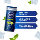 Nivea Men Energy Shower Gel With Mint Extracts Body Wash Dista 