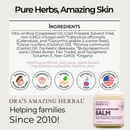 Make Up Remover Balm with Calendula, Fragrance Free - by Ora's Amazing Herbal