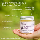 Make Up Remover Balm with Calendula, Fragrance Free - by Ora's Amazing Herbal