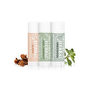 Natural Lip Balm 3 Pack, Clove, Basil Rosemary, Unscented - by Ora's Amazing Herbal
