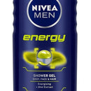 Nivea Men Energy Shower Gel With Mint Extracts Body Wash Dista 