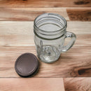 Olive Oil Candle Lamp - Handle Mason Jar - Emergency Backup - Power Outage Candle Prairie Fire Tallow, Candles, and Lavender 