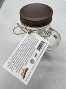 Olive Oil Candle Lamp - Handle Mason Jar - Emergency Backup - Power Outage Candle Prairie Fire Tallow, Candles, and Lavender 