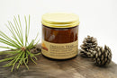 Oregon Trail Soy Wax Candle | 16 oz Double Wick Amber Apothecary Jar Candle Prairie Fire Tallow, Candles, and Lavender 