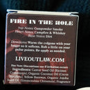 Fire in the Hole Campfire Solid Cologne Colognes and Perfume Outlaw 