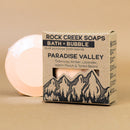 Bath Bombs in Paradise Valley Bath Soak Rock Creek Soaps 