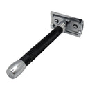 20B DE Chrome, Extra Long Black Handle Safety Razor - by Merkur (Pre-Owned) Safety Razor Murphy & McNeil Pre-Owned Shaving 