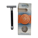 20B DE Chrome, Extra Long Black Handle Safety Razor - by Merkur (Pre-Owned) Safety Razor Murphy & McNeil Pre-Owned Shaving 