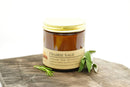 Prairie Sage Soy Wax Candle | 16 oz Double Wick Amber Apothecary Jar Candle Prairie Fire Tallow, Candles, and Lavender 