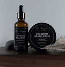 Premium Beard Oil and Balm Set Beard Balms & Butters Mr. Hygiene 