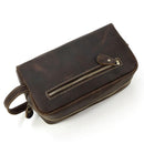 The Wanderer Toiletry Bag | Genuine Leather Toiletry Bag Cases and Dopp Bags STEEL HORSE LEATHER 