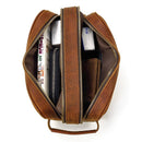 The Nomad Toiletry Bag | Genuine Leather Travel Toiletry Bag Cases and Dopp Bags STEEL HORSE LEATHER 