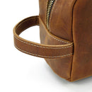 The Wanderer Toiletry Bag | Genuine Leather Toiletry Bag Cases and Dopp Bags STEEL HORSE LEATHER 