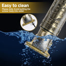 Professional Mens Hair Clippers Gold Cordless Trimmer - by ARBA Global