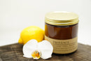 Provence (Lavender) Soy Wax Candle | 16 oz Double Wick Amber Apothecary Jar Candle Prairie Fire Tallow, Candles, and Lavender 