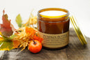Pumpkin Butter Soy Wax Candle | 16 oz Double Wick Amber Apothecary Jar Candle Prairie Fire Tallow, Candles, and Lavender 