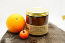 Pumpkin Spice Soy Wax Candle | 16 oz Double Wick Amber Apothecary Jar Candle Prairie Fire Tallow, Candles, and Lavender 