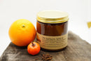 Pumpkin Spice Soy Wax Candle | 16 oz Double Wick Amber Apothecary Jar Candle Prairie Fire Tallow, Candles, and Lavender 