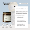 Pure Unscented Tallow Balm • Fragrance-Free Moisturizer for Sensitive Skin - by Summer Solace Tallow