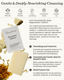 Pure Unscented Tallow Collection | Regenerative Skincare & Candle Set - by Summer Solace Tallow