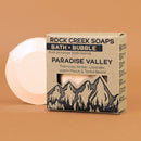 Bath Bombs in Paradise Valley Bath Soak Rock Creek Soaps 