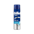Gillette Moisturizing Shaving Gel for Sensitive Skin - 200ml, Hydrating Formula for Smooth Shave