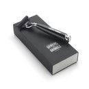 Black Handle Razor Featuring Gillette Mach3 Blade Cartridge Razor Hawkins & Brimble COM 